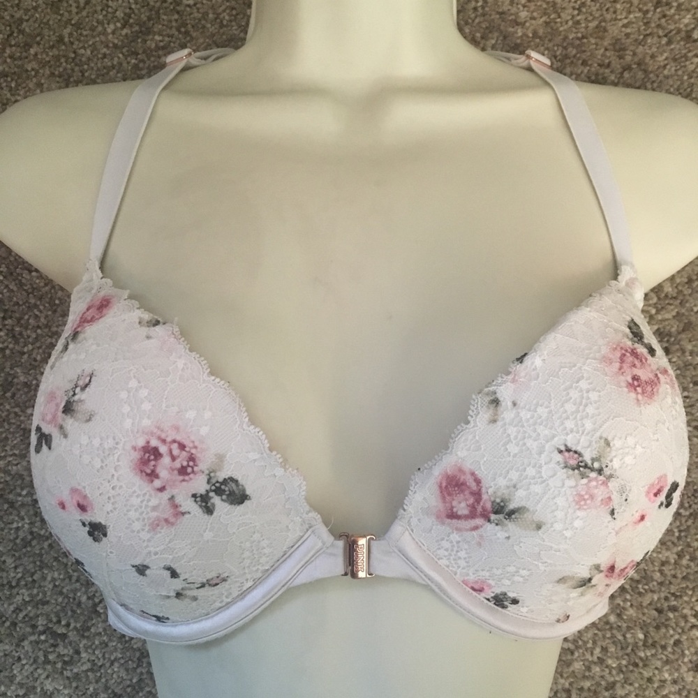 Victoria’s Secret Pink Date Push-up Bra 34DD